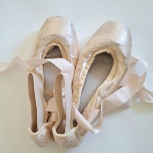 Classic Pointe Ballet Shoes in Blush